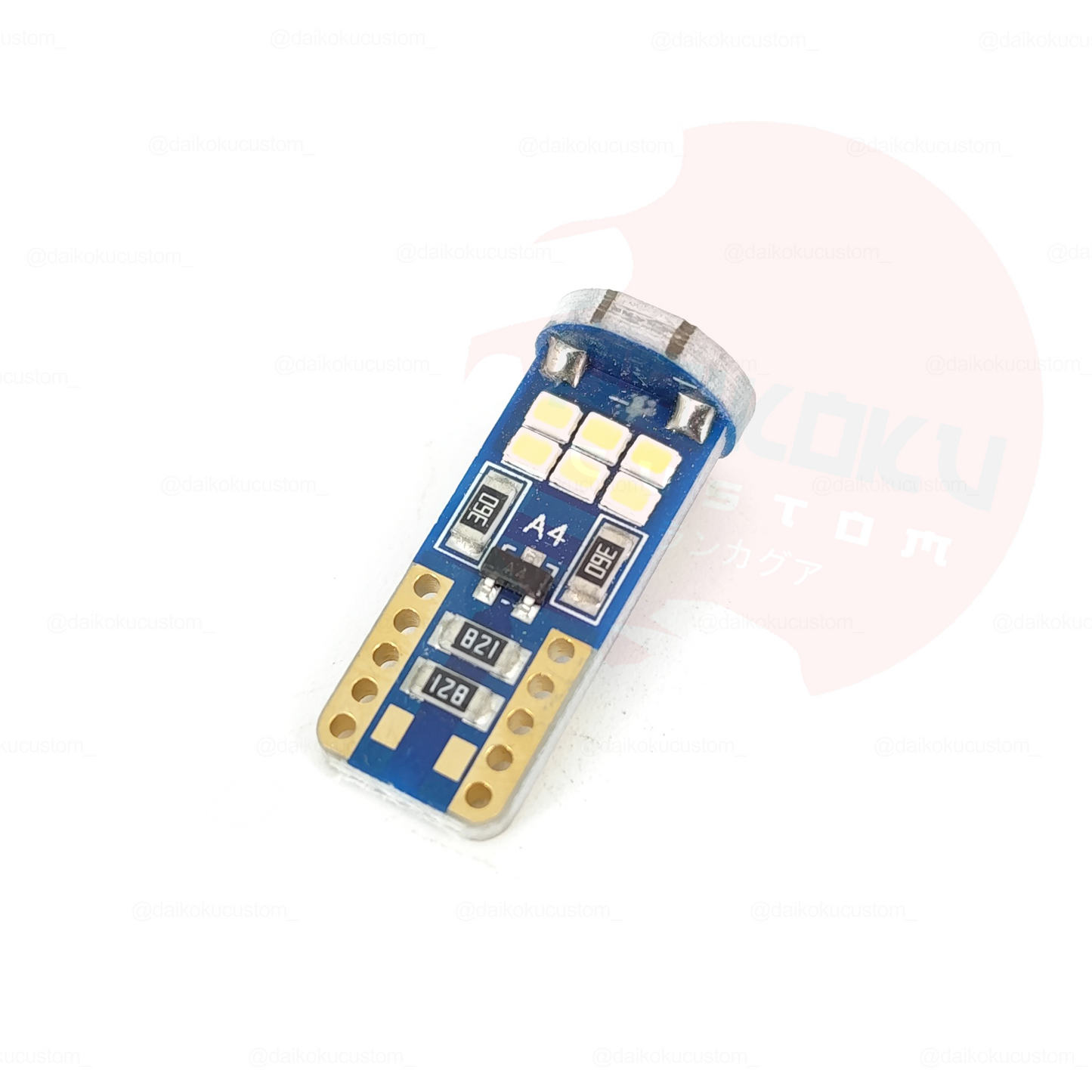 1 Ampolleta Led T10 18 Led Canbus 12v Blanco