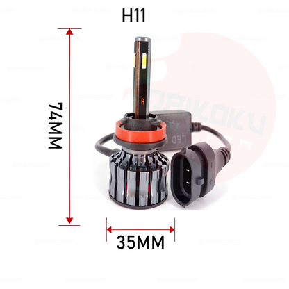 Turbo LED T5S 30.000lm Diferentes Modelos