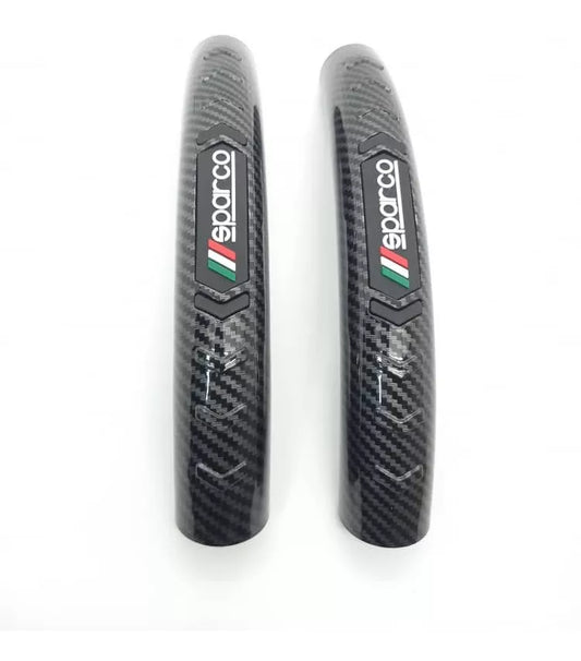 Cubre Volante Tuning Carbono Sparco 2 Piezas